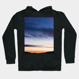 Colourful summer sunset on the Isle of Skye Hoodie